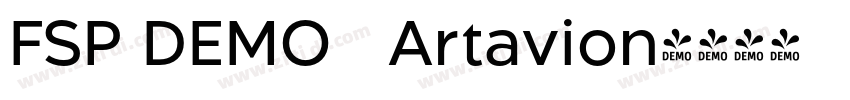 FSP DEMO   Artavion字体转换
